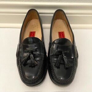Men's Black Cole Haan Pinch Tassel Loafer Size 11